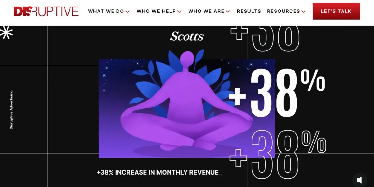 disruptive - startup digital marketing agencies in the USA