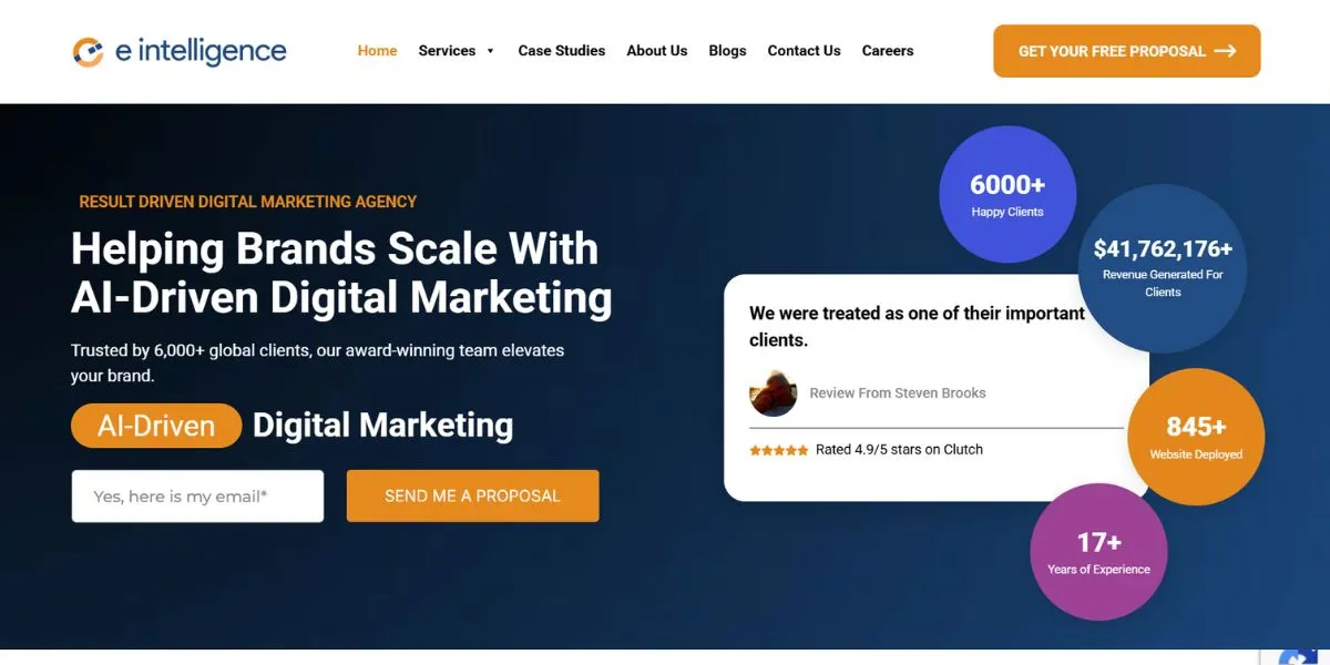 e intelligence - SEO Agencies in Vadodara