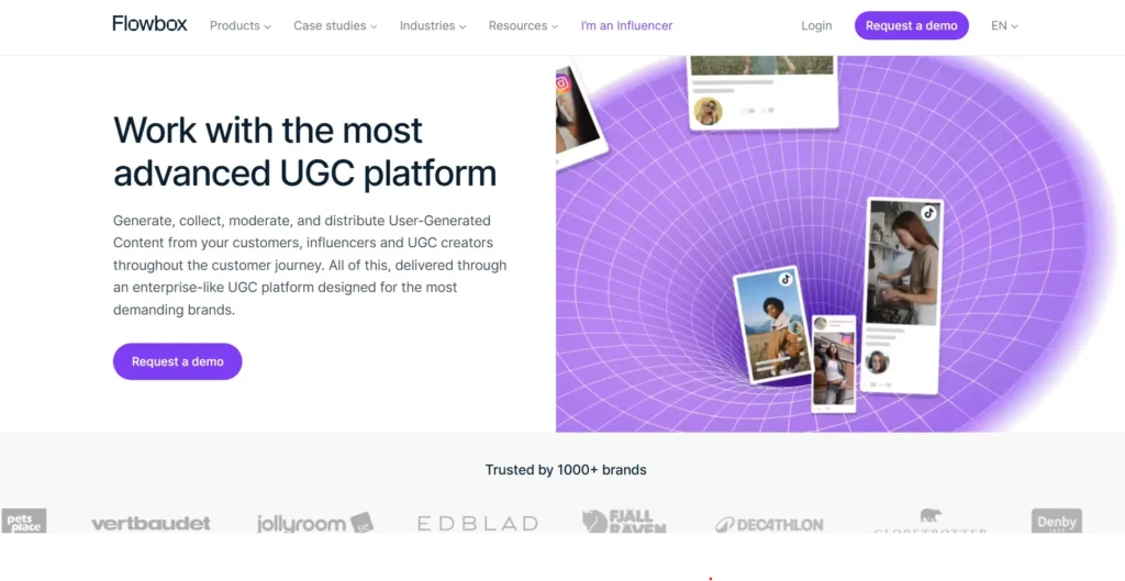 Flowbox - UGC Video Platforms for Digital Marketer