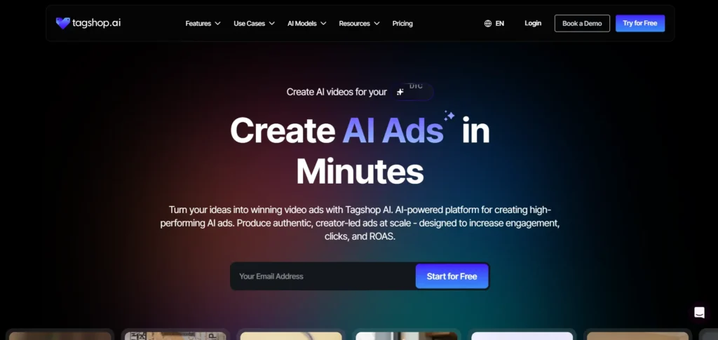 Tagshop - UGC Video Platforms for Digital Marketer